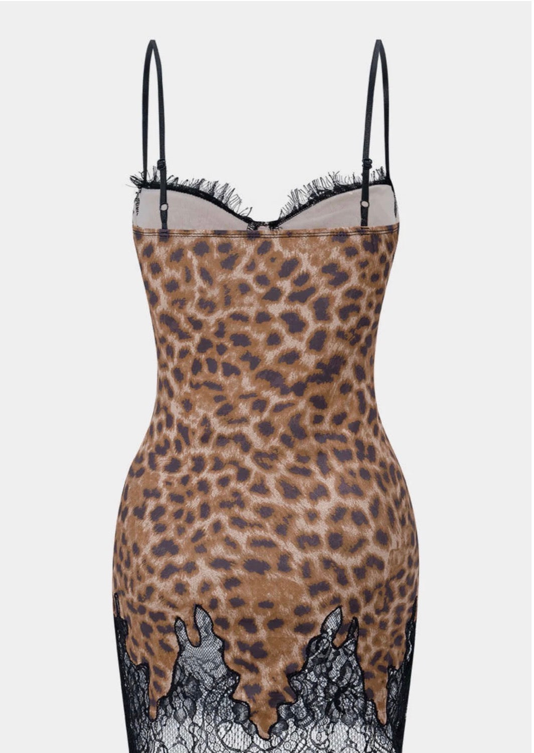 “Laced in Leopard” Mini Dress
