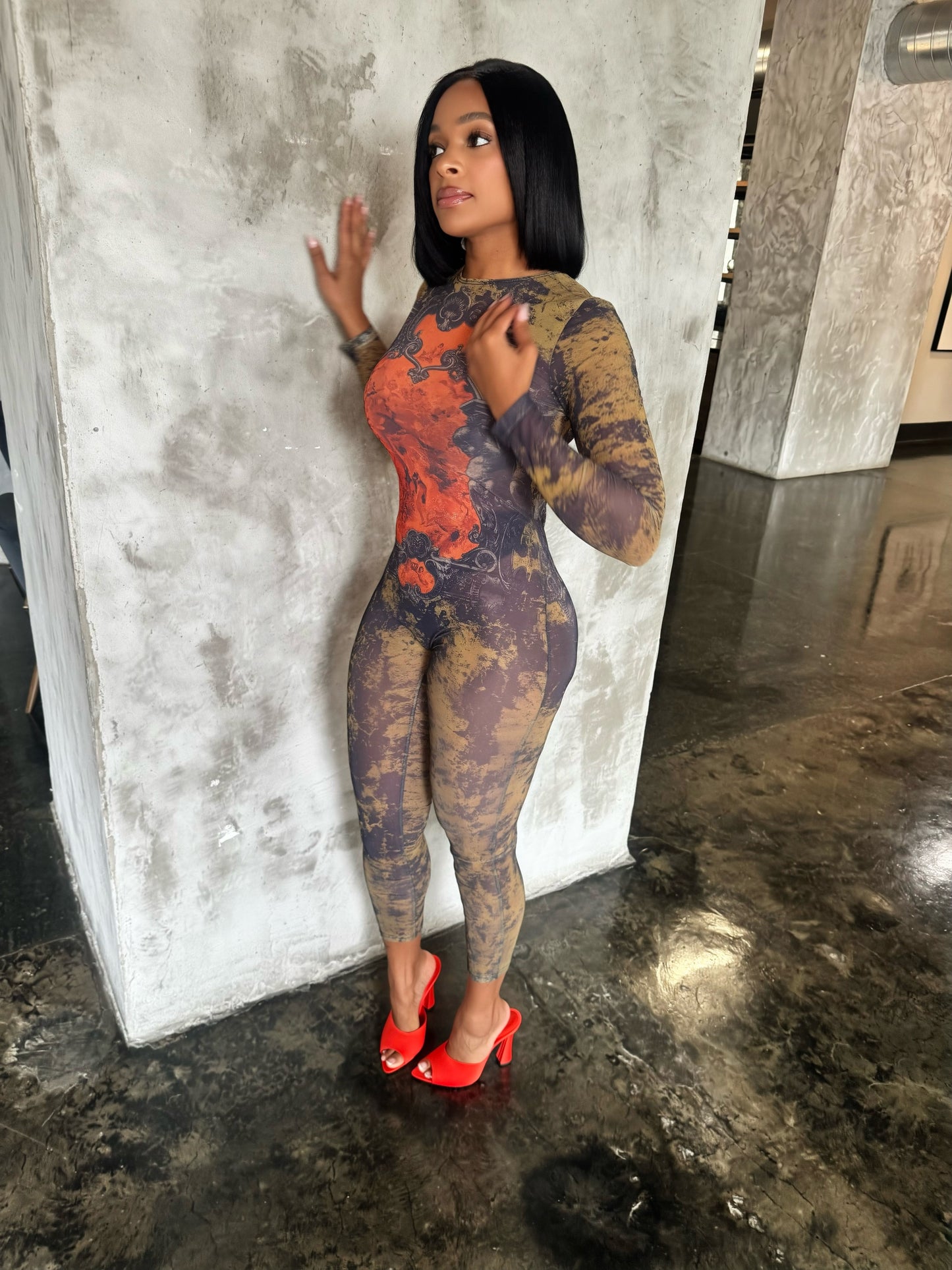 Summer Mesh “Gladiator” Jumpsuit