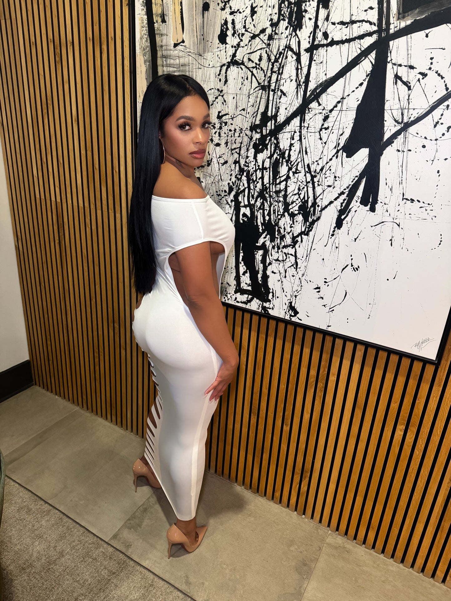 “Naked” Cut Out Dress