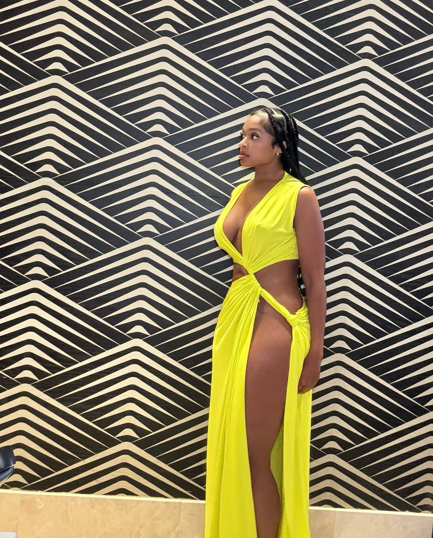 “Athena” Goddess Maxi Dress